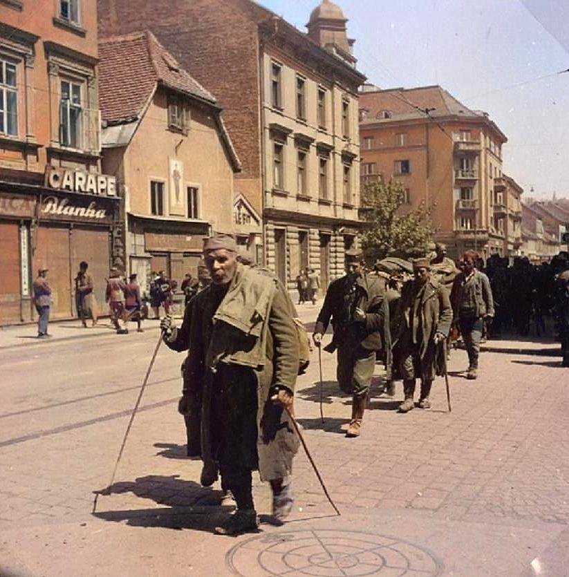 Đurišićevi četnici u Zagrebu, 7. maj 1945.