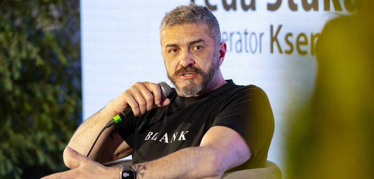 Feđa Štukan na Podgoričkom sajmu knjiga (Foto: Media biro)