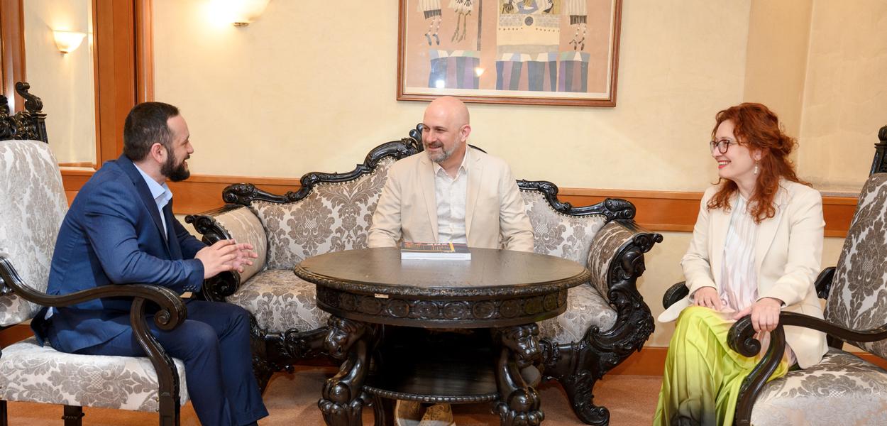 Subotić, Vasilev i Vujošević Labović (Foto: CNP)