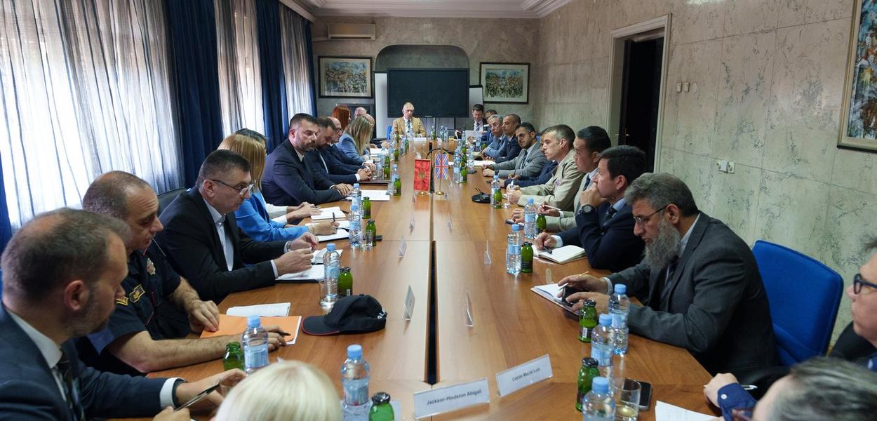 Sa sastanka (Foto: Ministarstvo unutrašnjih poslova)