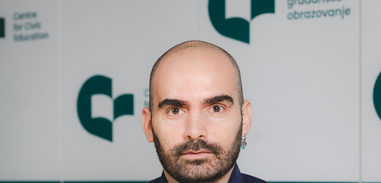 Miloš Knežević (Foto: Centar za građansko obrazovanje)