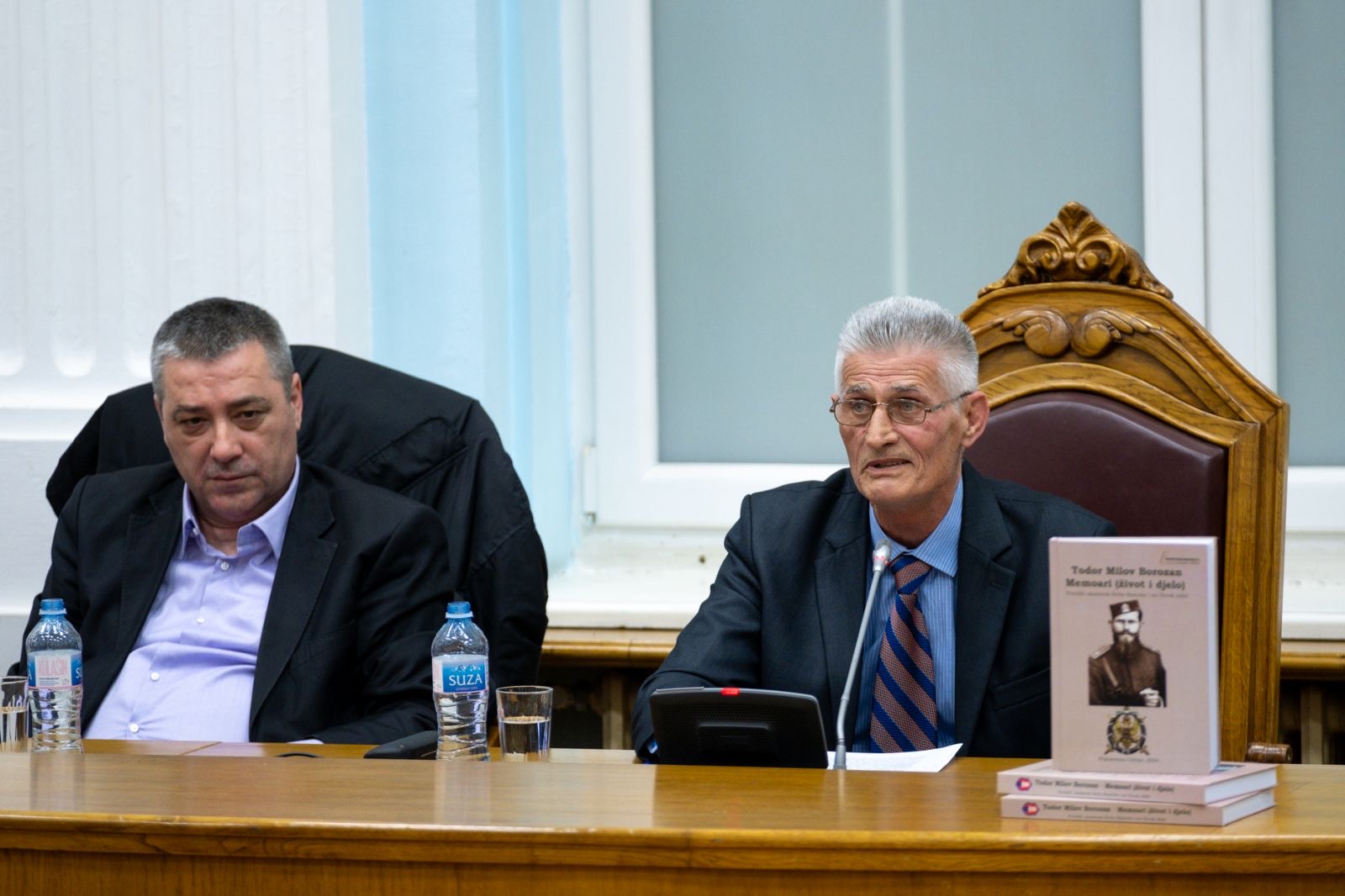 Novak Adžić i Šerbo Rastoder