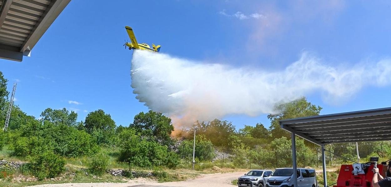 Kanader Direktorata za zaštitu i spašavanje (Foto: Ministarstvo unutrašnjih poslova)