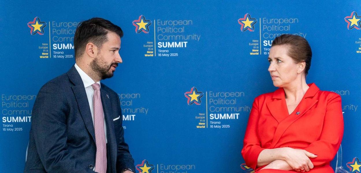 Jakov Milatović i Mete Frederiksen (Foto: Iks )