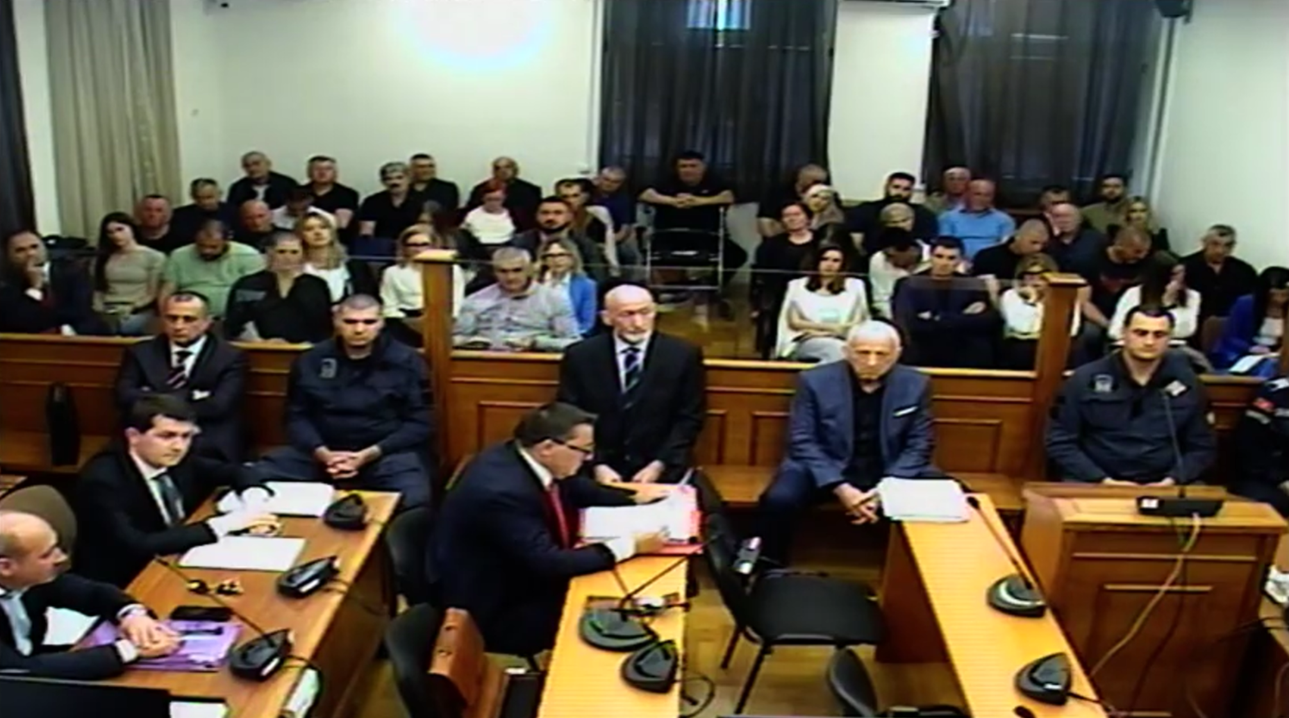 Snimak suđenja Katniću i Lazoviću