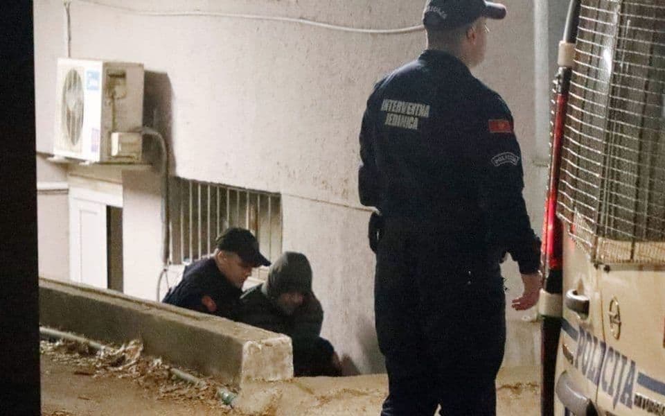 Danilo Mandić nakon saslušanja (Foto: Pobjeda/Dragan Mijatović)