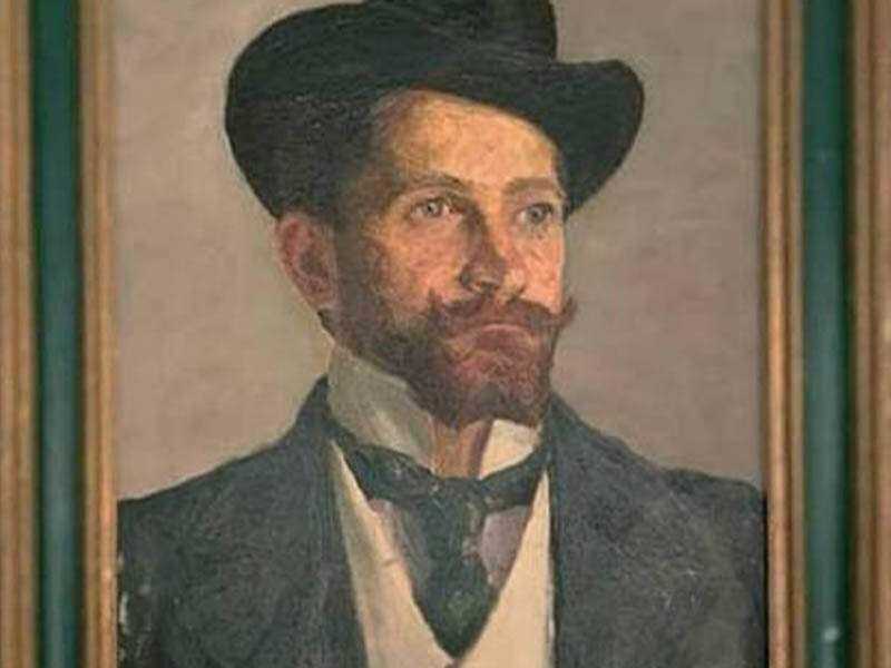 Pero Poček (1878 - 1963) autoportret