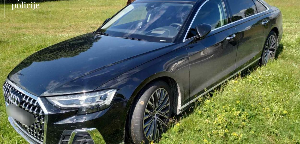 Zaplijenjeni Audi (Foto: Uprava policije)