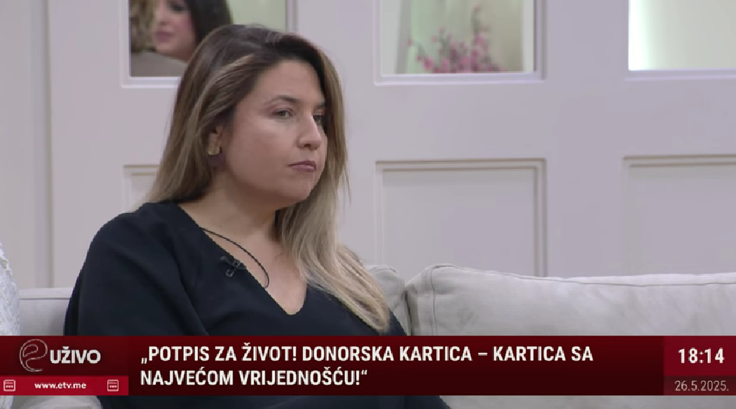 Sandra Vujović (Foto: TV E/Youtube)
