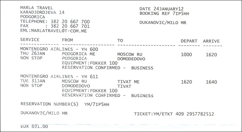 Ticket