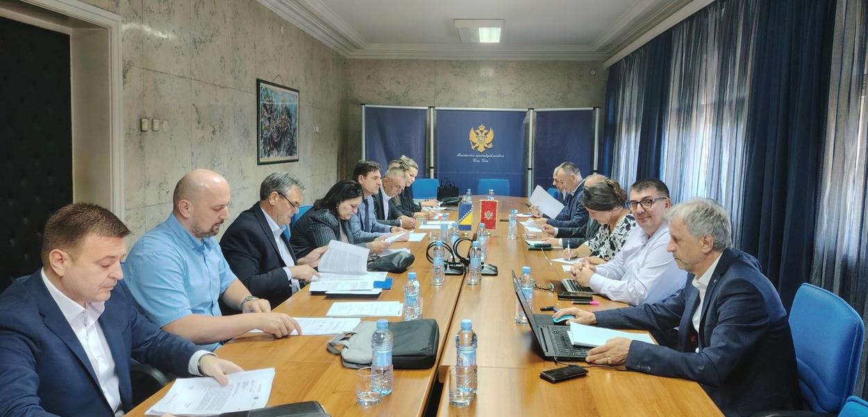 Sa sastanka (Foto: Ministarstvo unutrašnjih poslova)