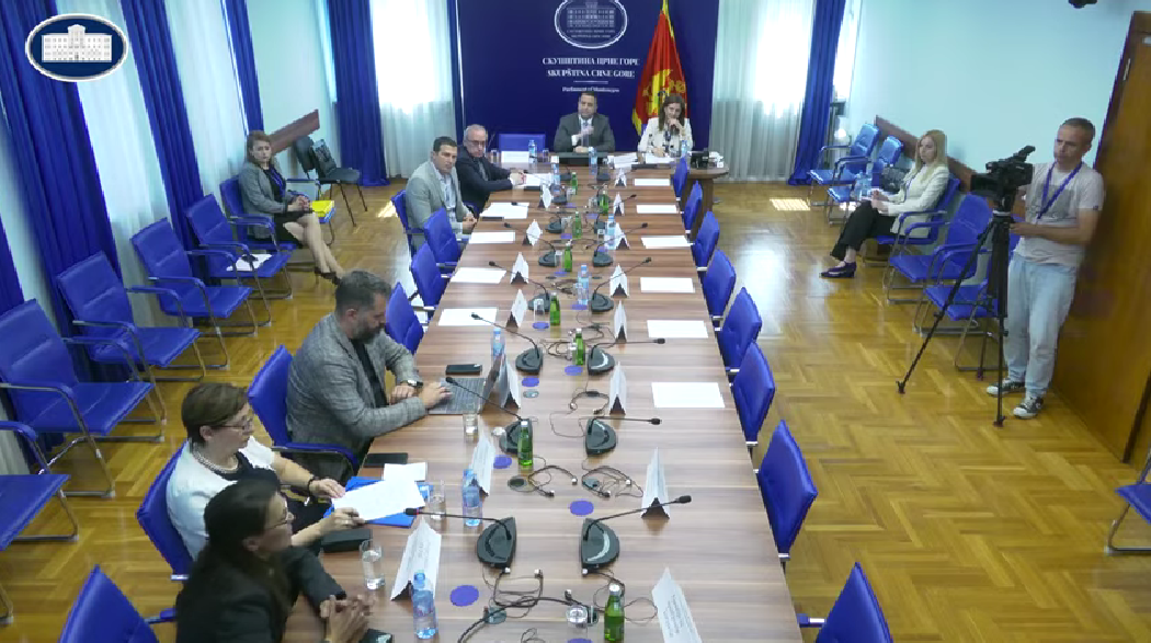 Sa sjednice Odbora za antikorupciju (Foto: Skupština Crne Gore/Youtube)