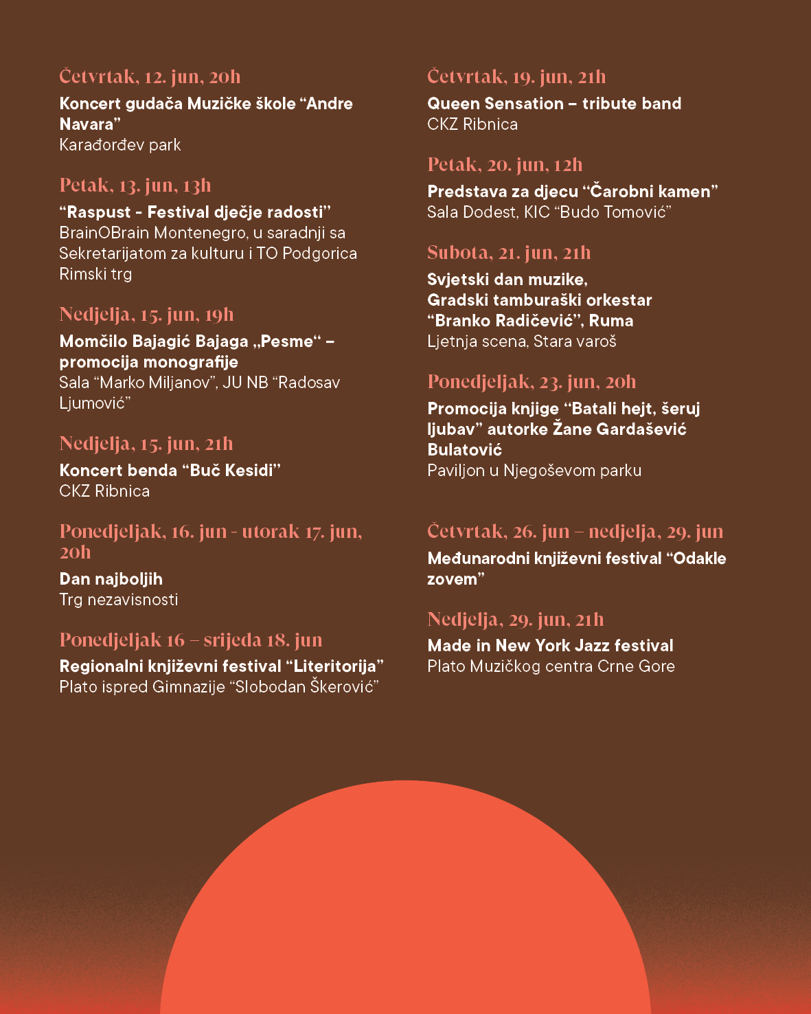 Podgoričko kulturno ljeto