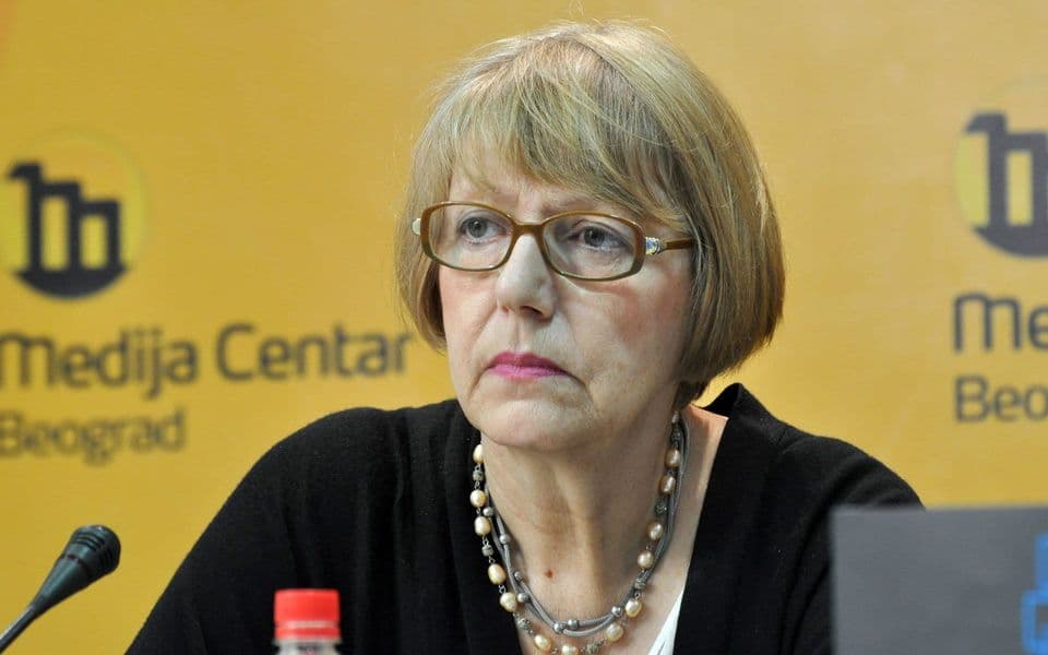 Sonja Biserko (Foto: Medija centar Beograd)