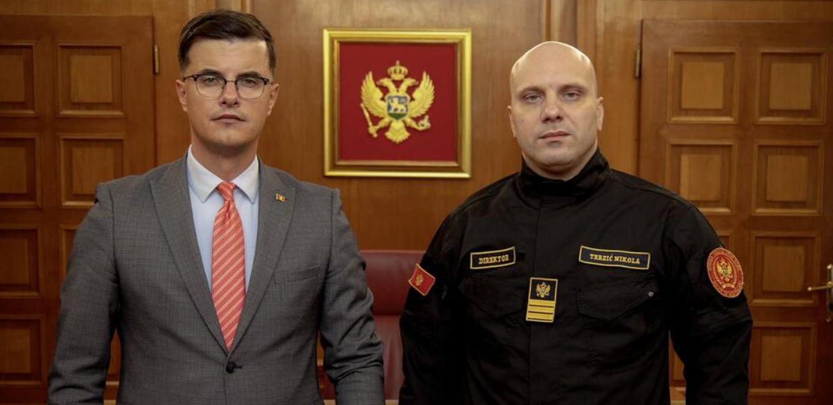 Danilo Šaranović i Nikola Terzić (Foto: MUP)