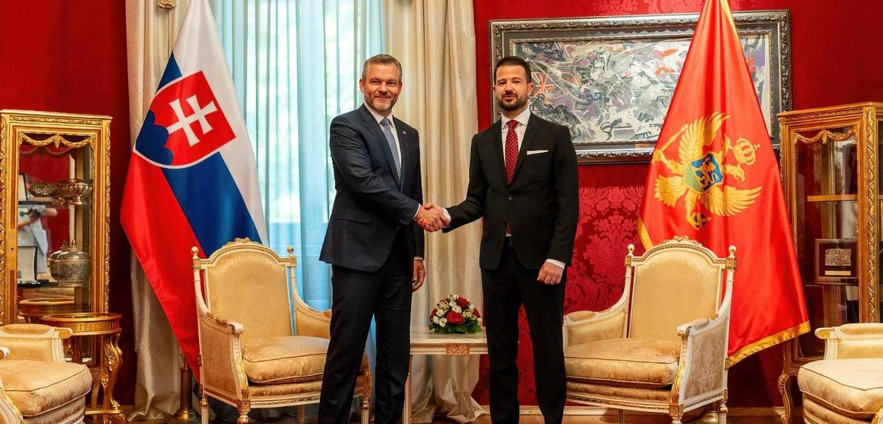 Pelegrini i Milatović (Foto: Kabinet predsjendika Crne Gore)