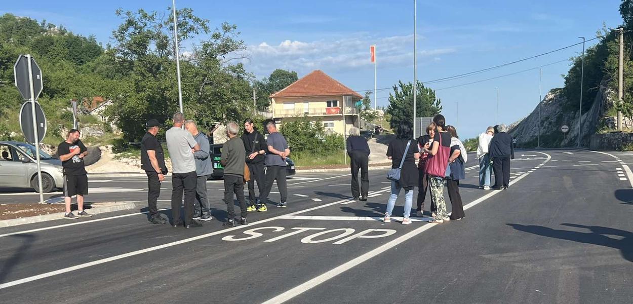 Sa blokade Kruševog ždrijela (Foto: Portal ETV)