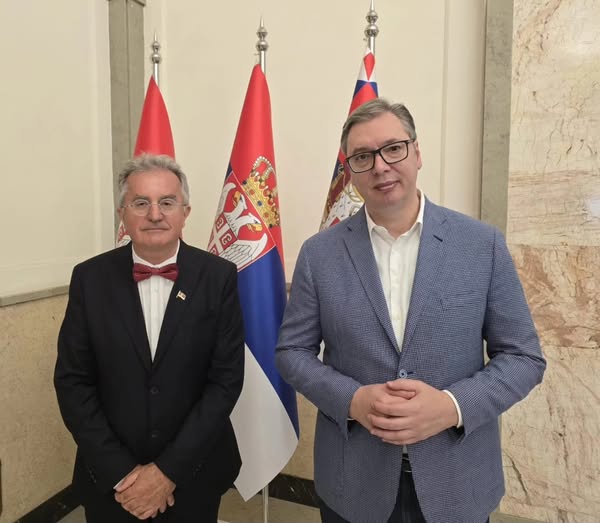 Nebojša Rodić i Aleksandar Vučić (Foto: Aleksandar Vučić/Facebook)