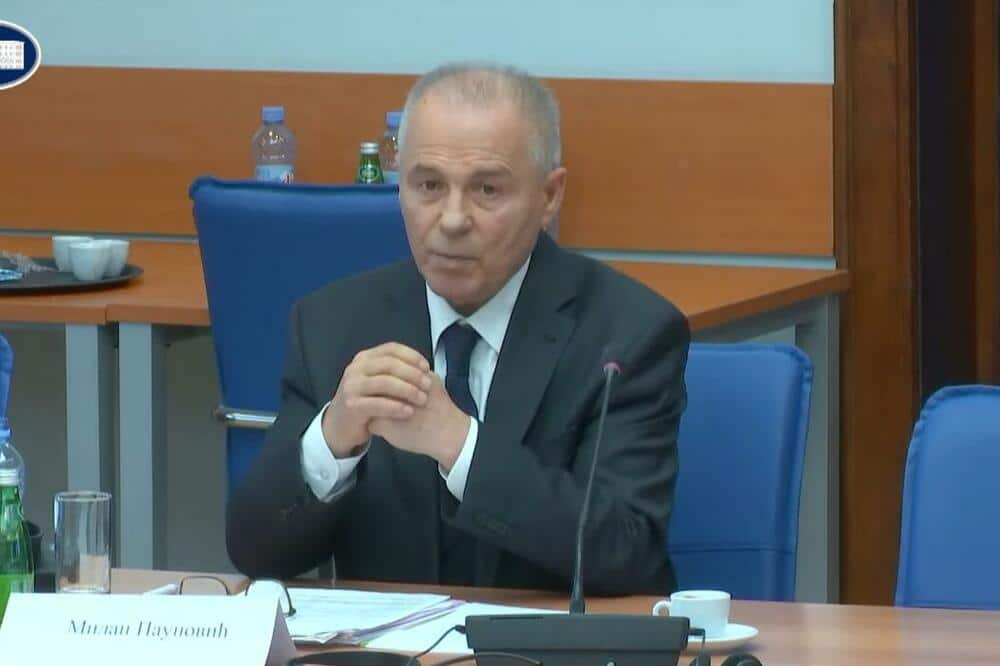 NAKNADNA SJEĆANJA I MRTVI SVJEDOCI: Milan Paunović nekadašnji šef crnogorske policije (Foto: Screenshot portal ETV)