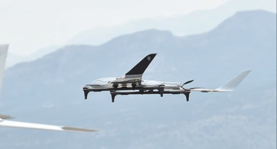 Dron Vojske Crne Gore na podgoričkom aerodromu