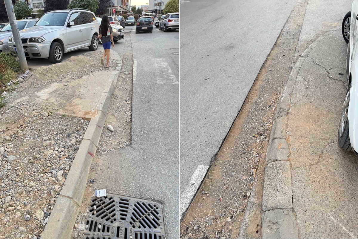 ZABORAVLJENI POSLOVI: Nedovršeni ivičnjaci 