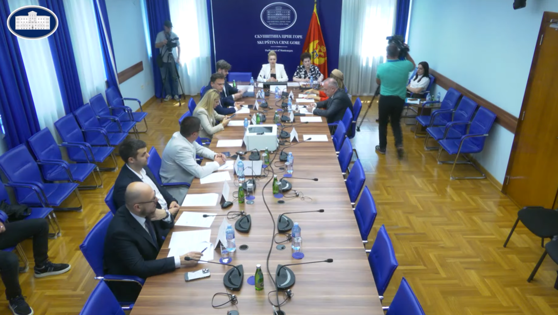 Sa današnje sjednice Ustavnog odbora (Foto: Stop kadar)