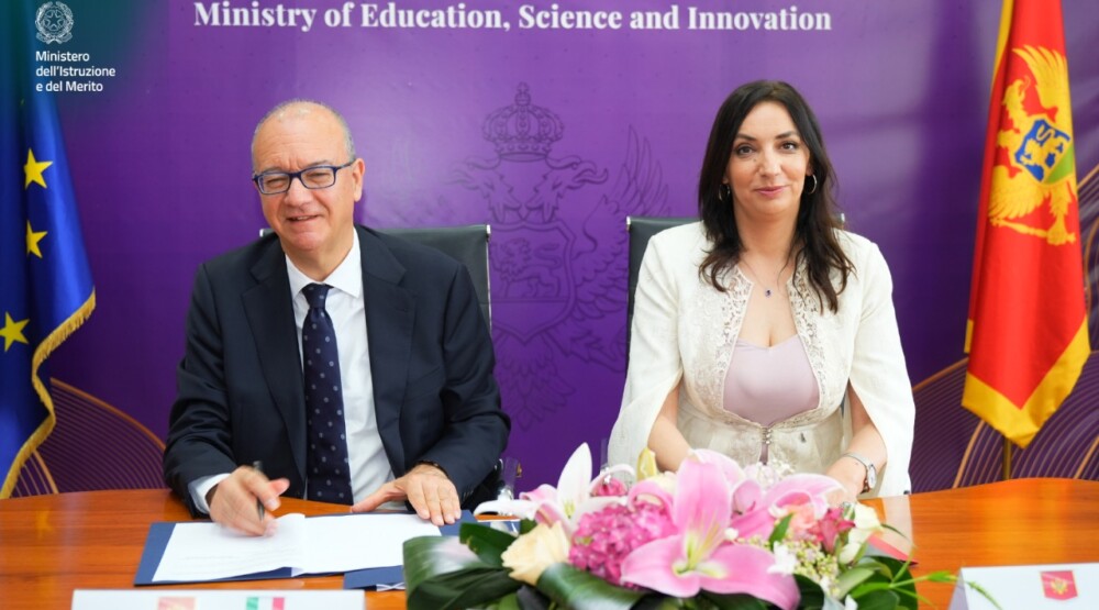 Valditara i Jakšić Stojanović (Foto: MPNI)