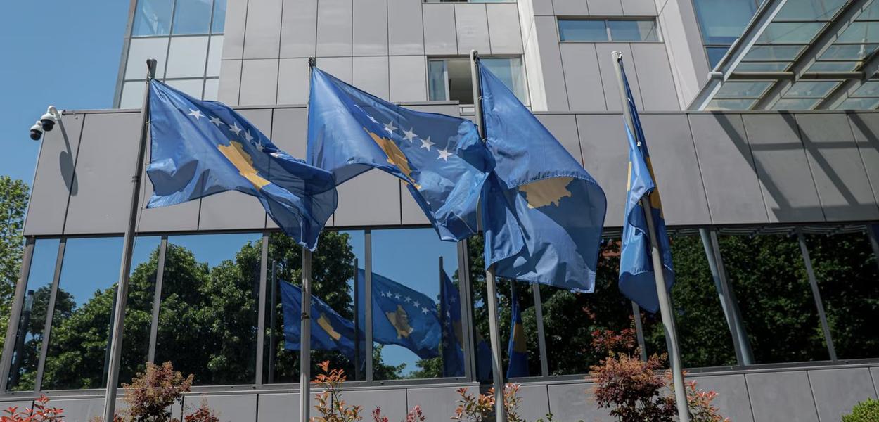 Zgrada Vlade Kosova, Priština (Foto: Ibrahim Berisha (RFE/RL))