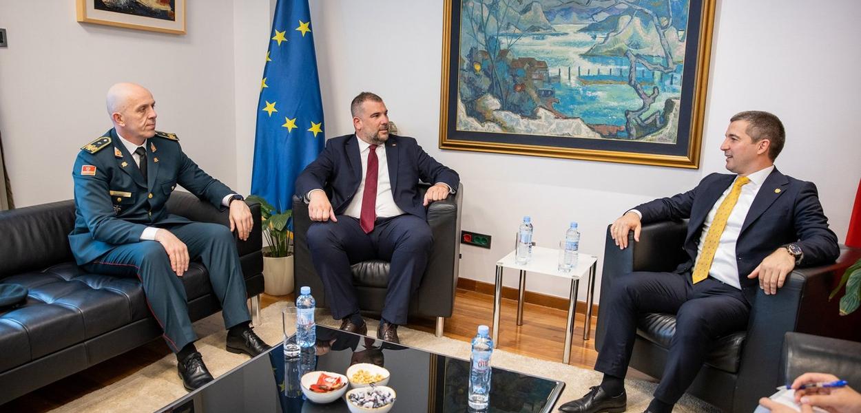 Vuksanović, Krapović i Bečić (Foto: Vlada Crne Gore)