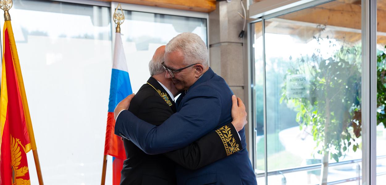 Mandić i Lukašik (Foto: Andrija Mandić/X)