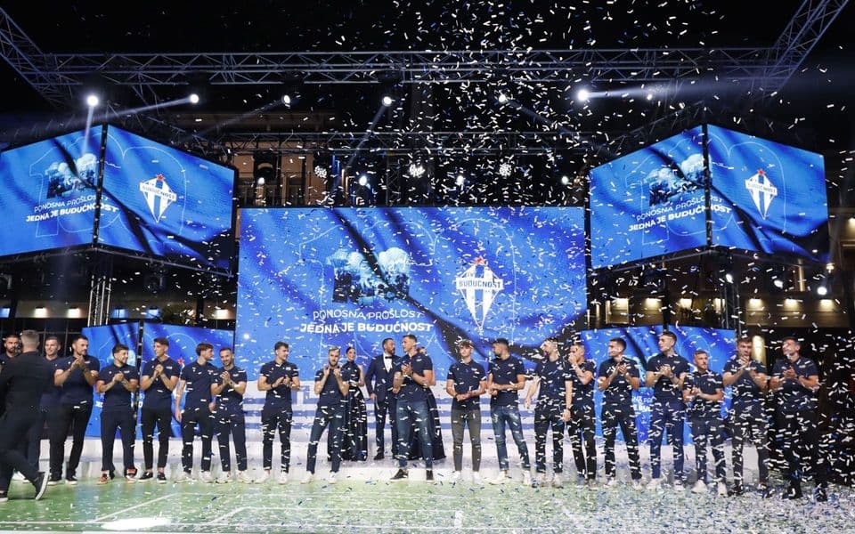 Sa proslave na Trgu nezavisnosti (Foto: Pobjeda/Dragan Mijatović)