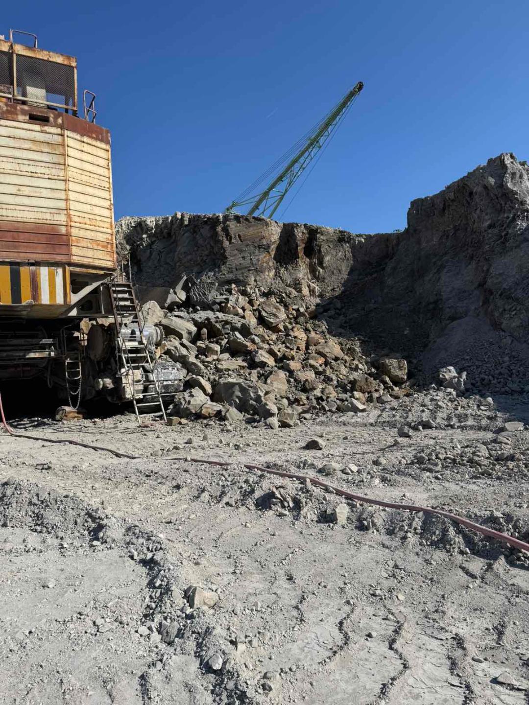 Srušena etaža na kopu Potrlice