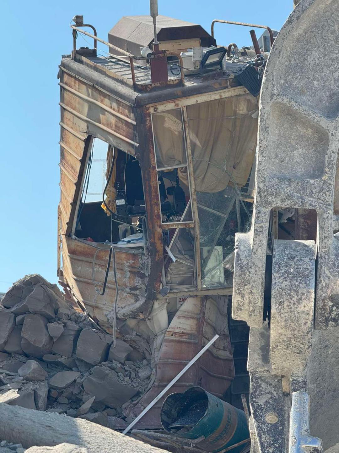 Srušena etaža na kopu Potrlice