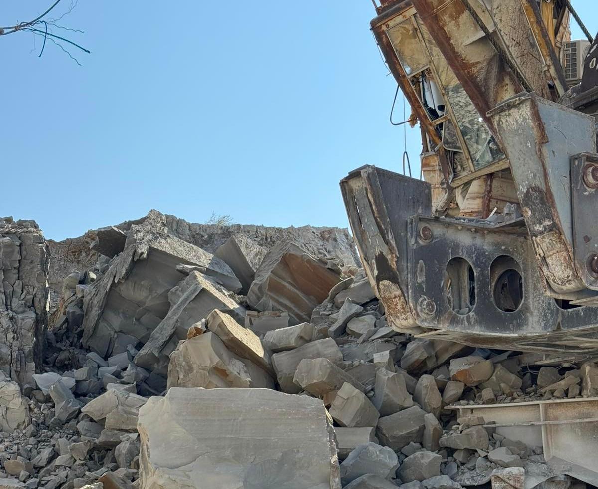 Srušena etaža na kopu Potrlice