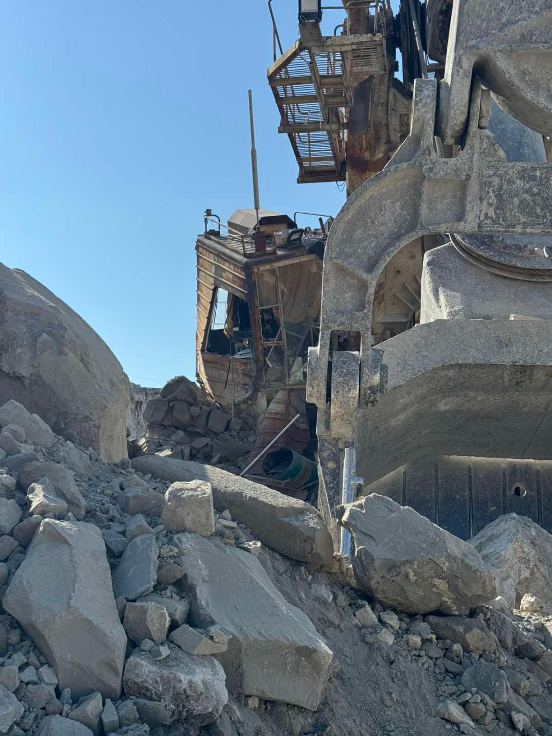 Srušena etaža na kopu Potrlice