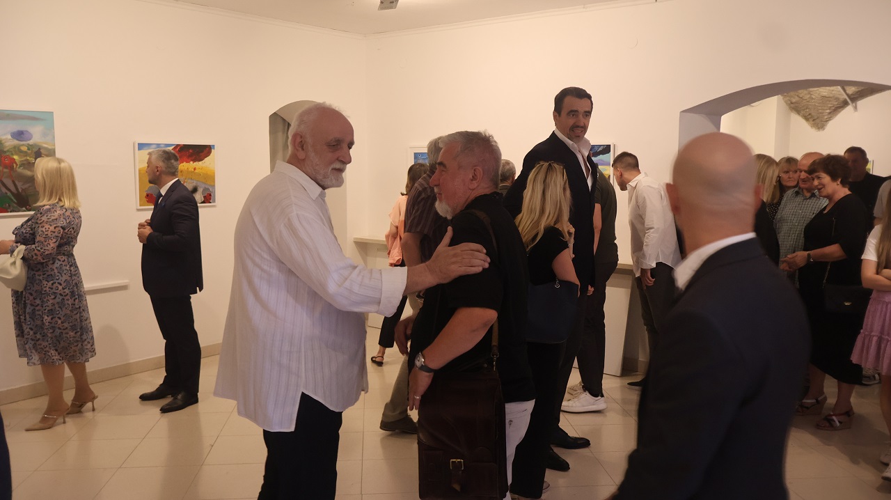 ZNAČAJAN KULTURNI DOGAĐAJ: Deatalj sa sinoćne izložbe u Ljubljani 