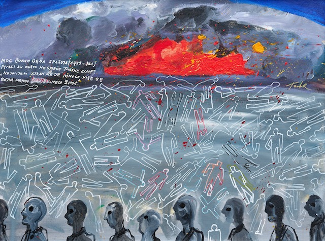 TODOROVA POETIKA: Jedan od slika sa izložbe ,,Bezimeni ciklus"