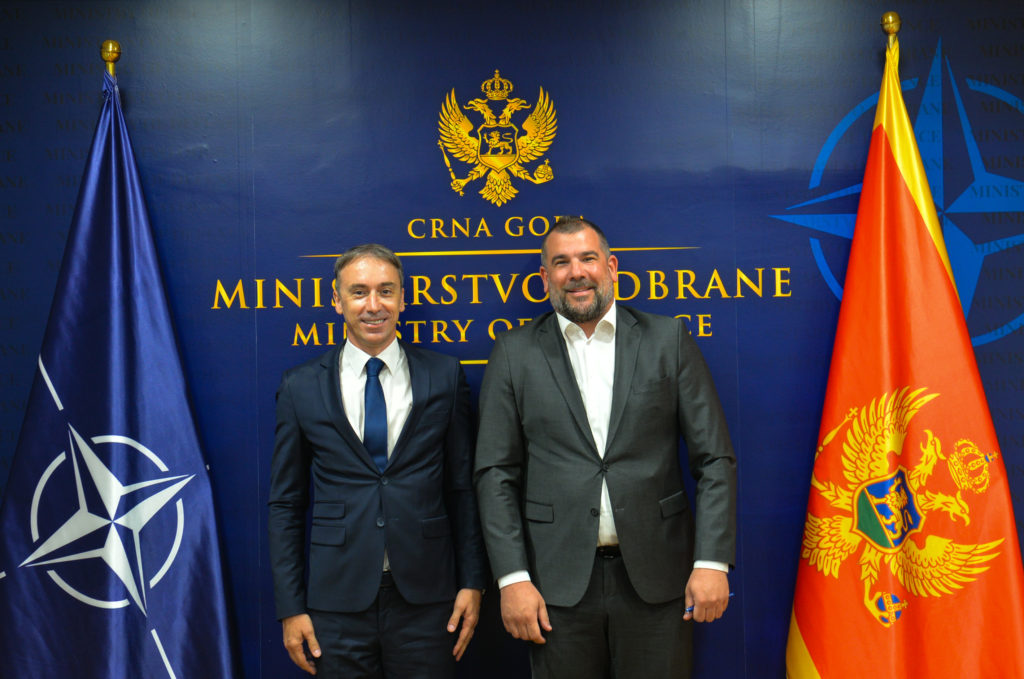 Uskoković i Krapović (Foto: Ministarstvo odbrane)