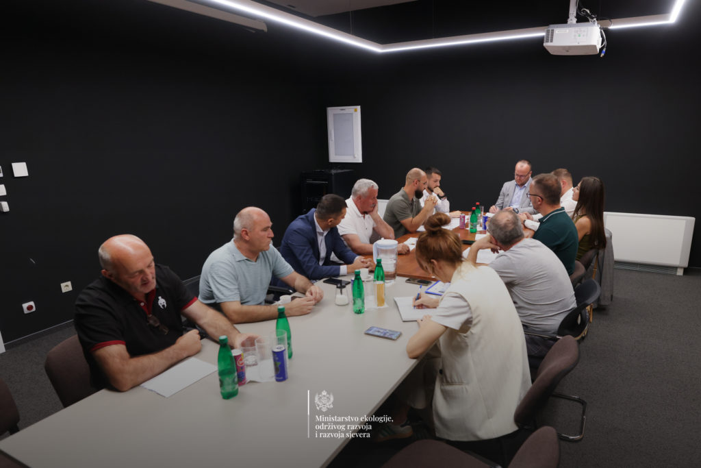 Sa sastanka (Foto: Ministarstvo ekologije, održivog razvoja i razvoja sjevera)