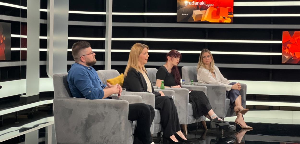 Iz emisije Građanski ugao (Foto: TV E - stop kadar)
