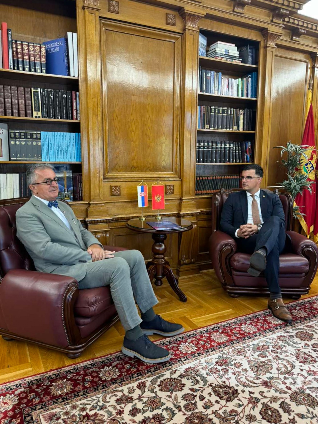 Rodić i Šaranović (Foto: MUP)