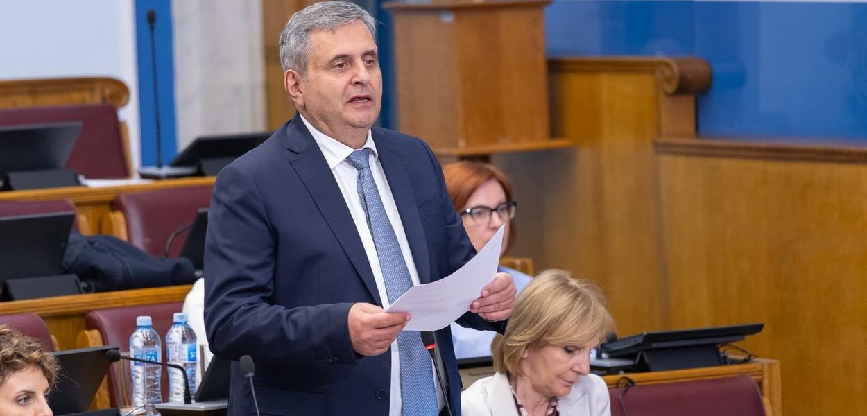 Slaven Radunović (Foto: Skupština Crne Gore)