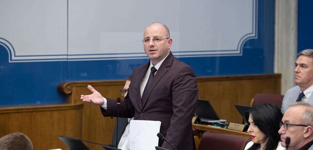 Nikola Milović (Foto: Skupština Crne Gore)