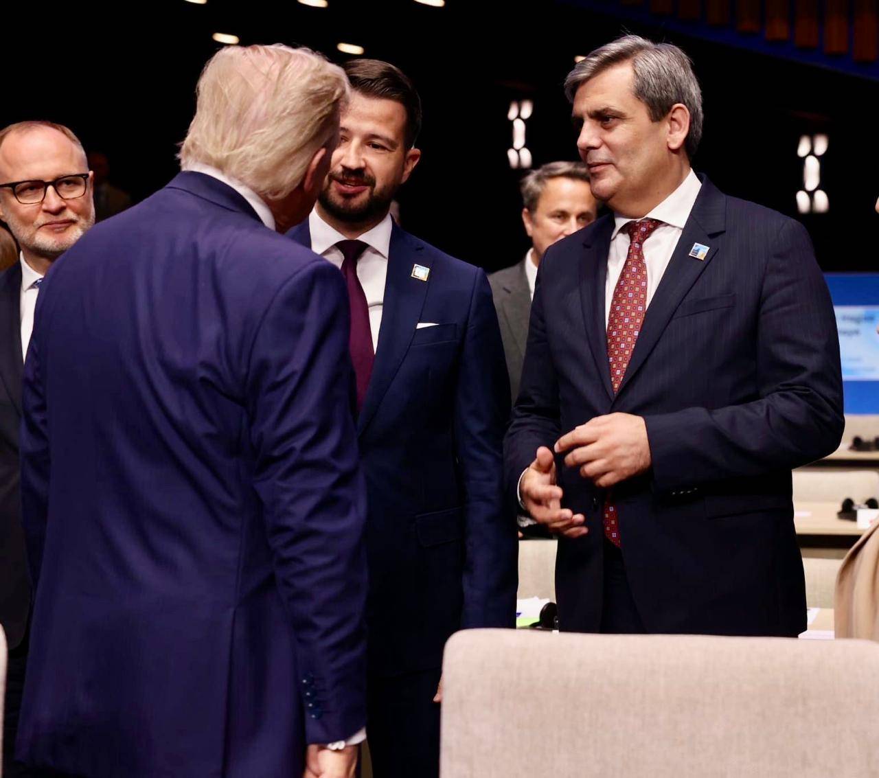 Tramp, Milatović i Ibrahimović