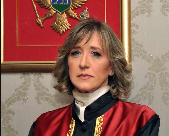 Desanka Lopičić (Foto: Ustavni sud Crne Gore)