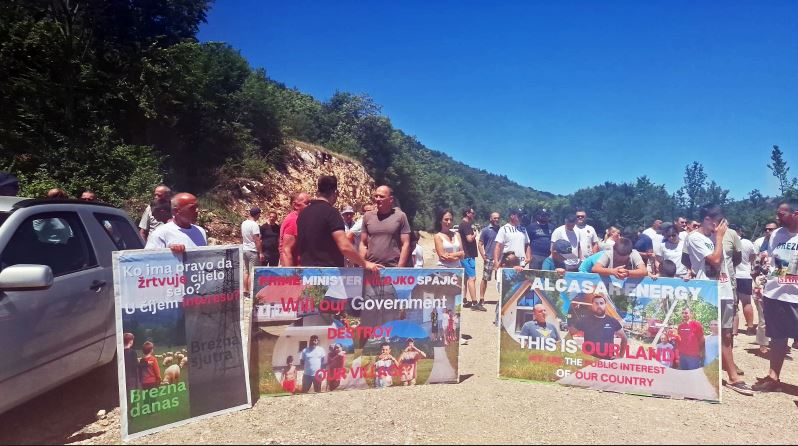 Sa protesta (Foto: Brezna Community)