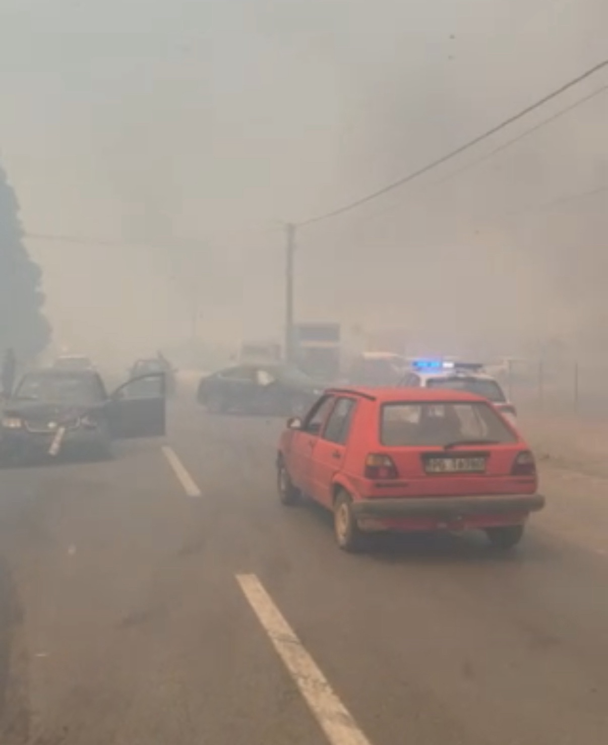 Jučerašnji požar u Tuzima (Foto: Portal ETV)