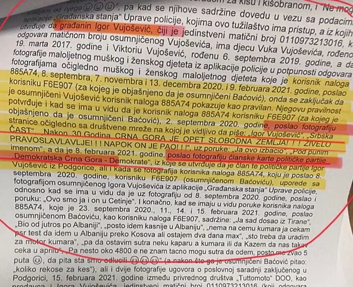 OPISANE VEZE SA DEMOKRATAMA: Detalj iz Naredbe o sprovođenju istrage 