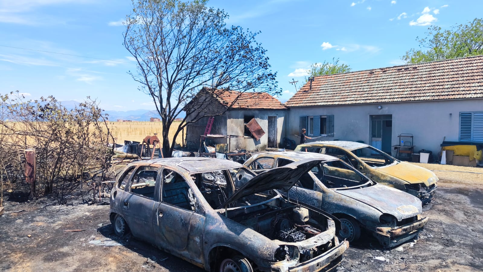 Požar kod Kuća Rakića