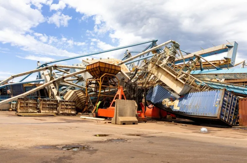 Luka Bar nakon vremenske nepogode (Foto: Primorski portal)